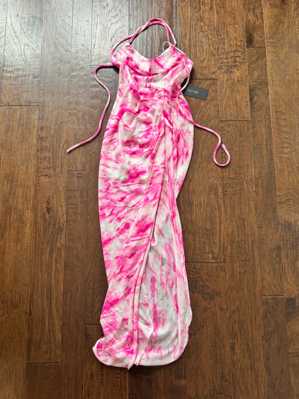 DO+BE Pink Tie-Dye Kids One Piece